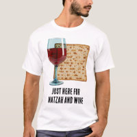 Solo Aquí Por Matzá y Vino Divertido Séder de Pasc