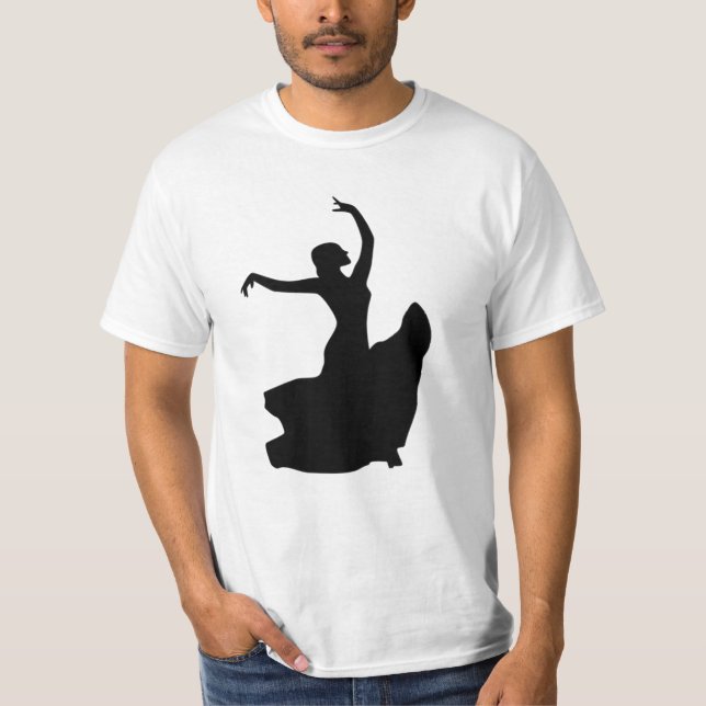 Camiseta Sólo bailarín de flamenco (Anverso)