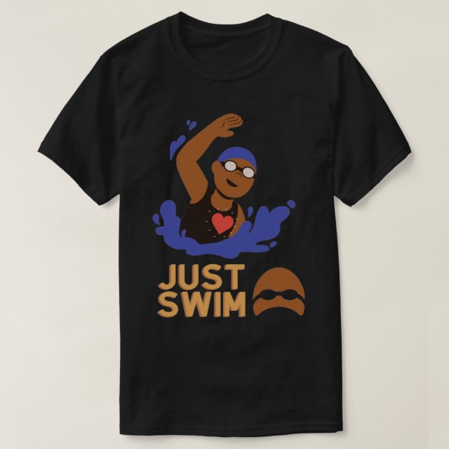 Camiseta Sólo Bañarse Para Los Amantes Del Baño (Diseño del anverso)