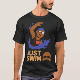 Camiseta Sólo Bañarse Para Los Amantes Del Baño