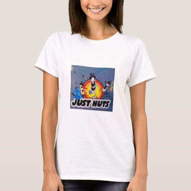 Camiseta Solo banda de nueces (Anverso)