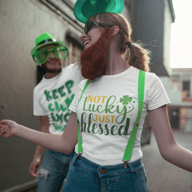 Camiseta Sólo bendecido (Subido por el creador)