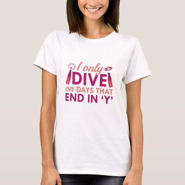 Camiseta Solo bucear (Anverso)