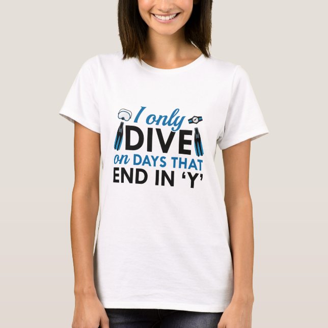 Camiseta Solo bucear (Anverso)