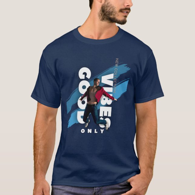 Camiseta Sólo buenas vibraciones (Anverso)