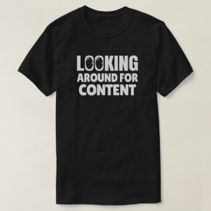 Camiseta Sólo buscando contenido