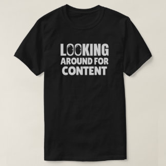 Camiseta Sólo buscando contenido