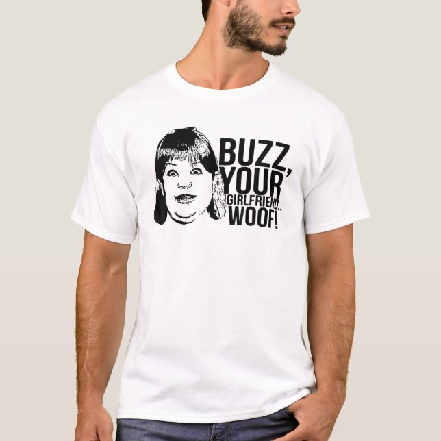 Camiseta Solo Buzz, Navidades De Tu Novia En Casa Woof (Anverso)