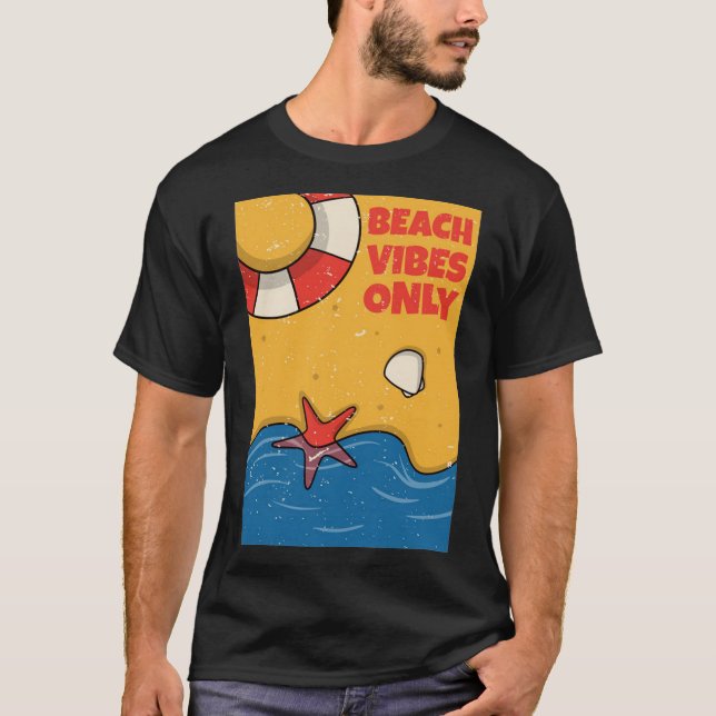 Camiseta Solo cabinas de playa (Anverso)