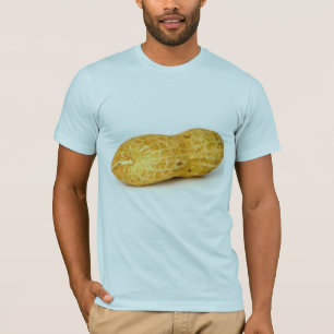 Camiseta Solo cacahuete en el fondo blanco