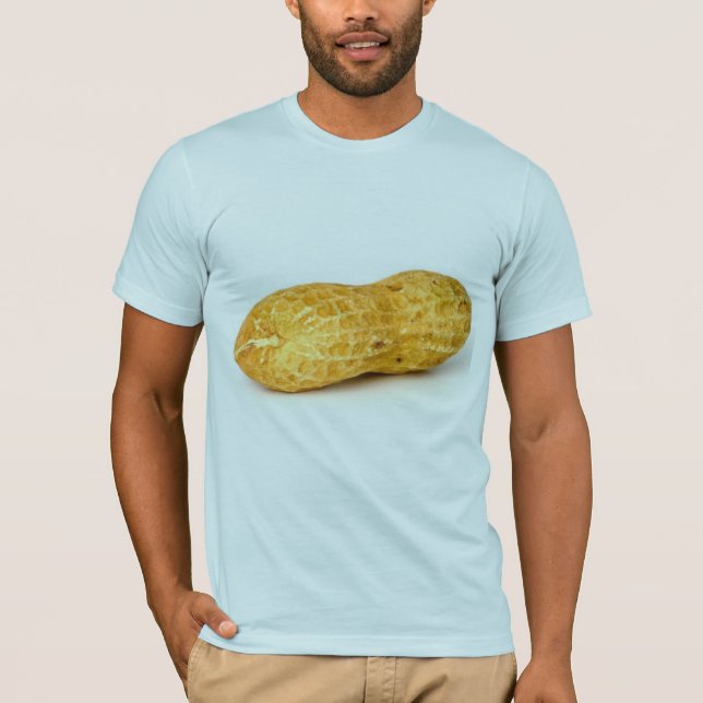 Camiseta Solo cacahuete en el fondo blanco (Anverso)