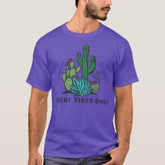 Camiseta Sólo Cactus con vibraciones del desierto