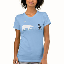 Sólo caminar por mi oso polar