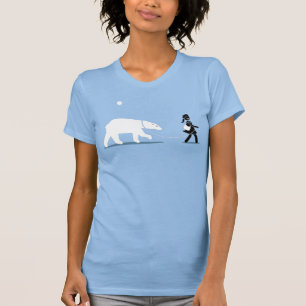 Camiseta Sólo caminar por mi oso polar