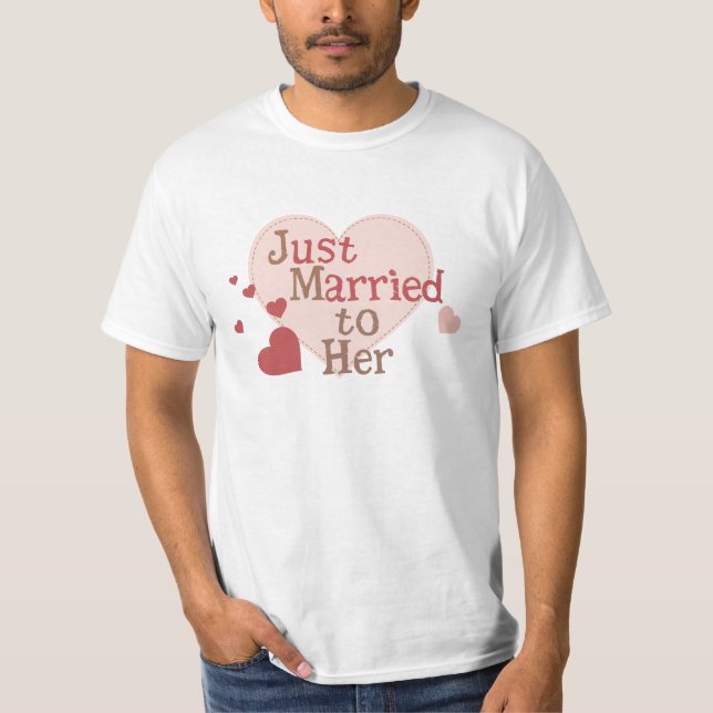 Camiseta Solo casada con ella (Anverso)