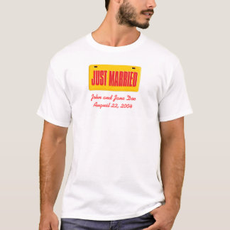 Camiseta Solo casado - amarillo