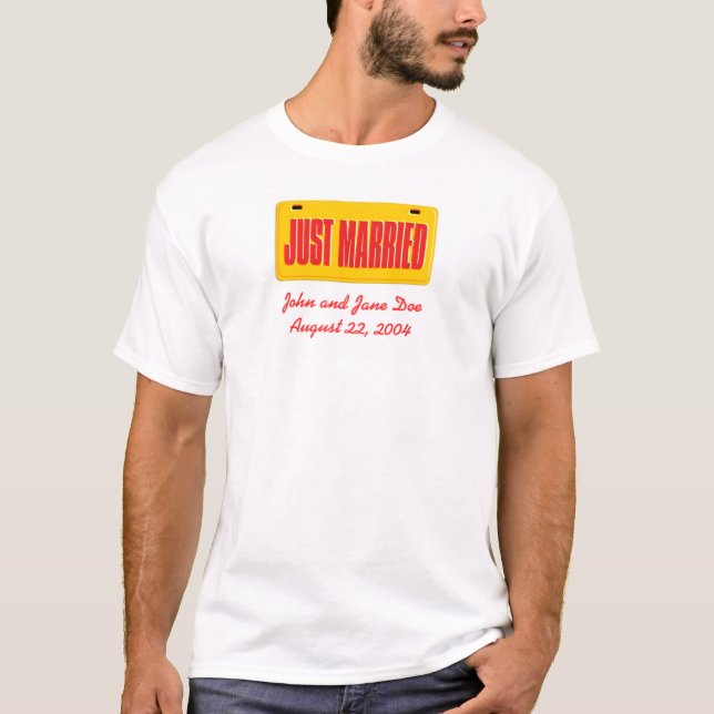 Camiseta Solo casado - amarillo (Anverso)