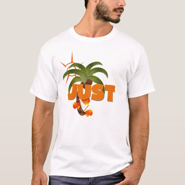 Camiseta SOLO casados Tropical (Anverso)