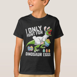 Camiseta Solo Cazo Huevos De Dinosaurio Pascua T Rex