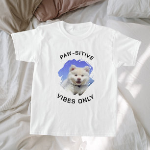 Camiseta Sólo chica fotográfico de perros con vibraciones p