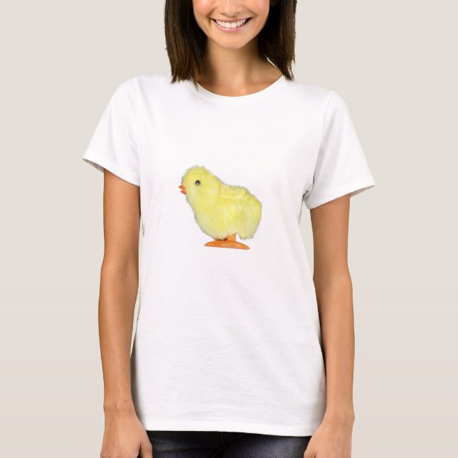 Camiseta Solo Chick on Transparente (Anverso)