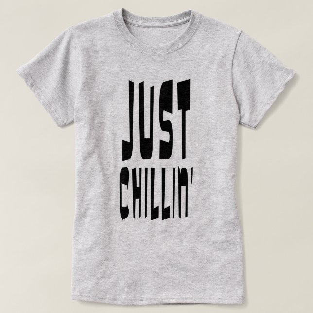Camiseta Solo Chillin' (Diseño del anverso)