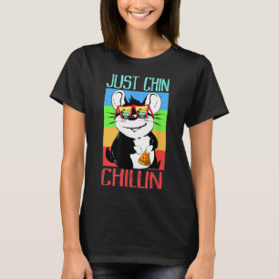 Camiseta Solo Chin Chillin Con La Chilena Chinchilla