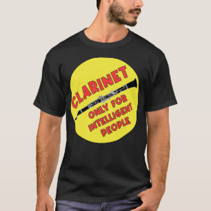 Camiseta Solo Clarinet para personas inteligentes