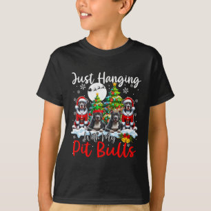Camiseta Sólo colgando con mi pozo Bulls navidad tres Santa