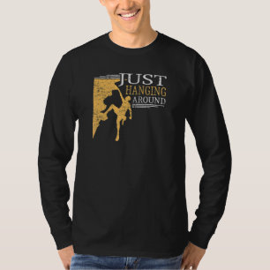 Camiseta Sólo Colgando Para Hacer Senderismo Y Escalar