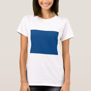 Camiseta Solo color azul real Productos de diseño personali