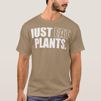 Camiseta Solo Coman Plantas, Vegetarianas Vegetarias Basada