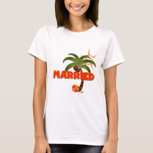 Camiseta Solo con tropicales casados