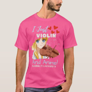 Camiseta Solo Corazón La Música Y Anime Cute Music Notes An