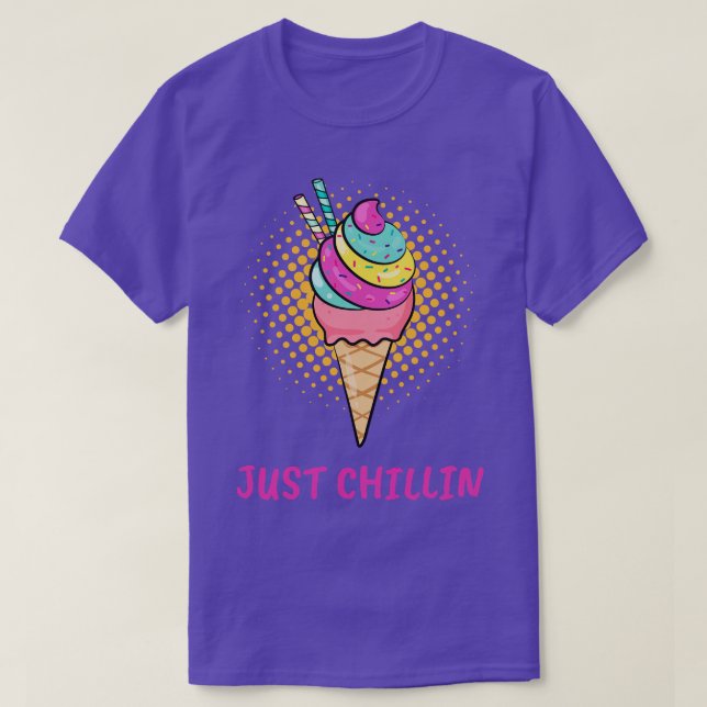 Camiseta Solo crema de hielo (Diseño del anverso)