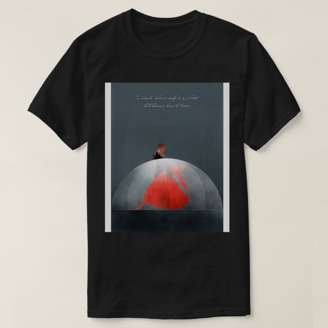 CAMISETA SÓLO CREO EN UN DIOS QUE SABE CÓMO BAILAR (Diseño del anverso)
