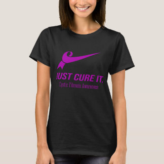 Camiseta Sólo Cure It Cystic Fibrosis Awaration