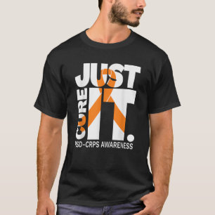 Camiseta Sólo Cure RSD CRPS Awarenessessen Cinta de texto b