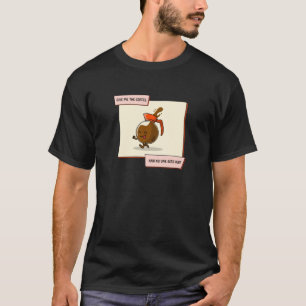 Camiseta Sólo Dame El Café Y Nadie Se Herirá.