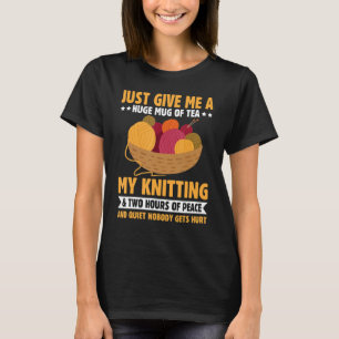 Camiseta Sólo dame una enorme taza de té
