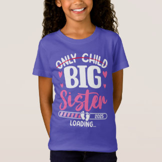Camiseta Sólo de niño a hermana grande