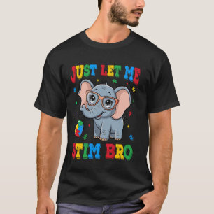 Camiseta Solo Déjame Estimular Hermano Elefante Lindo Conci