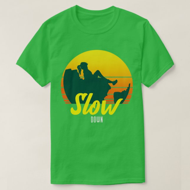 Camiseta Sólo despacio (Diseño del anverso)