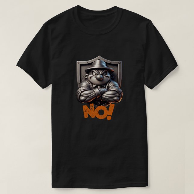 Camiseta ¡Solo di No! (Diseño del anverso)