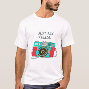 Camiseta Sólo di té de queso - Sonrisas de zancadilla