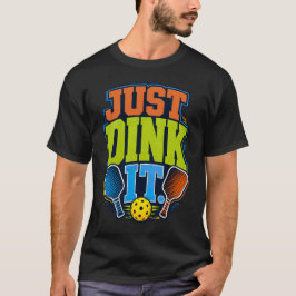 Camiseta Solo Dink It Deportes de Pickleball Retro