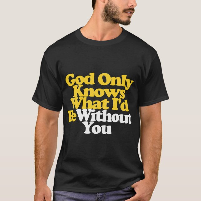 Camiseta Sólo Dios conoce sonidos Mascotas de letras de niñ (Anverso)