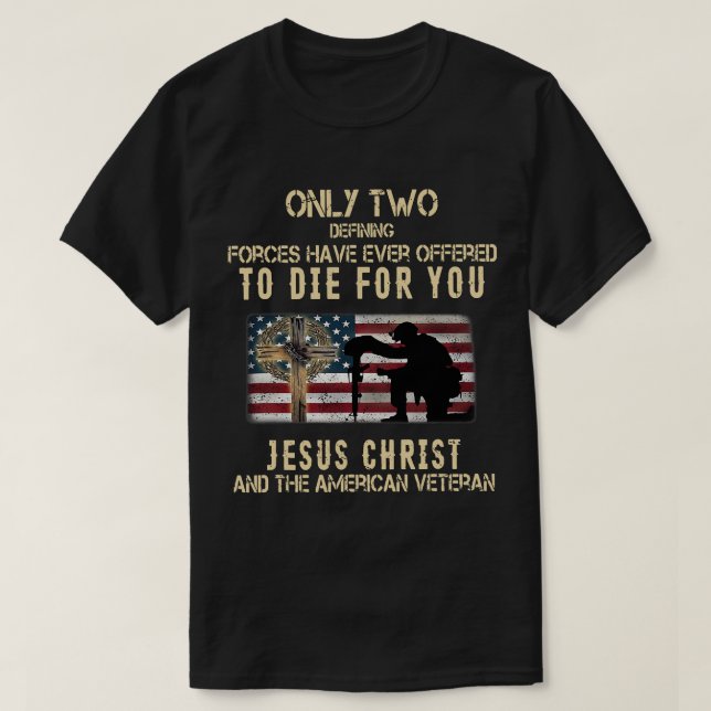 Camiseta Sólo Dos Fuerzas Definitorias Se Han Ofrecido A Mo (Diseño del anverso)