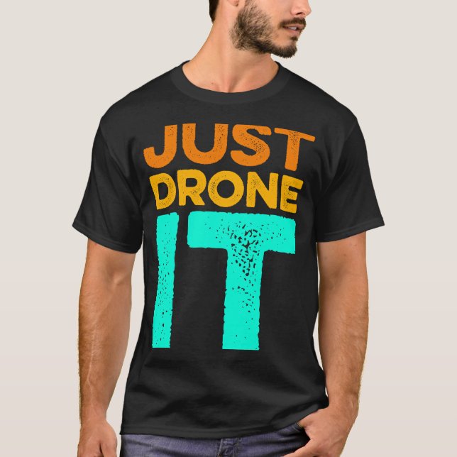 Camiseta Solo drone It Drone Volando Quadcopter Pilot RC Dr (Anverso)