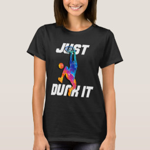 Camiseta ¡Sólo Dunk! Slam Dunk, jugador de baloncesto